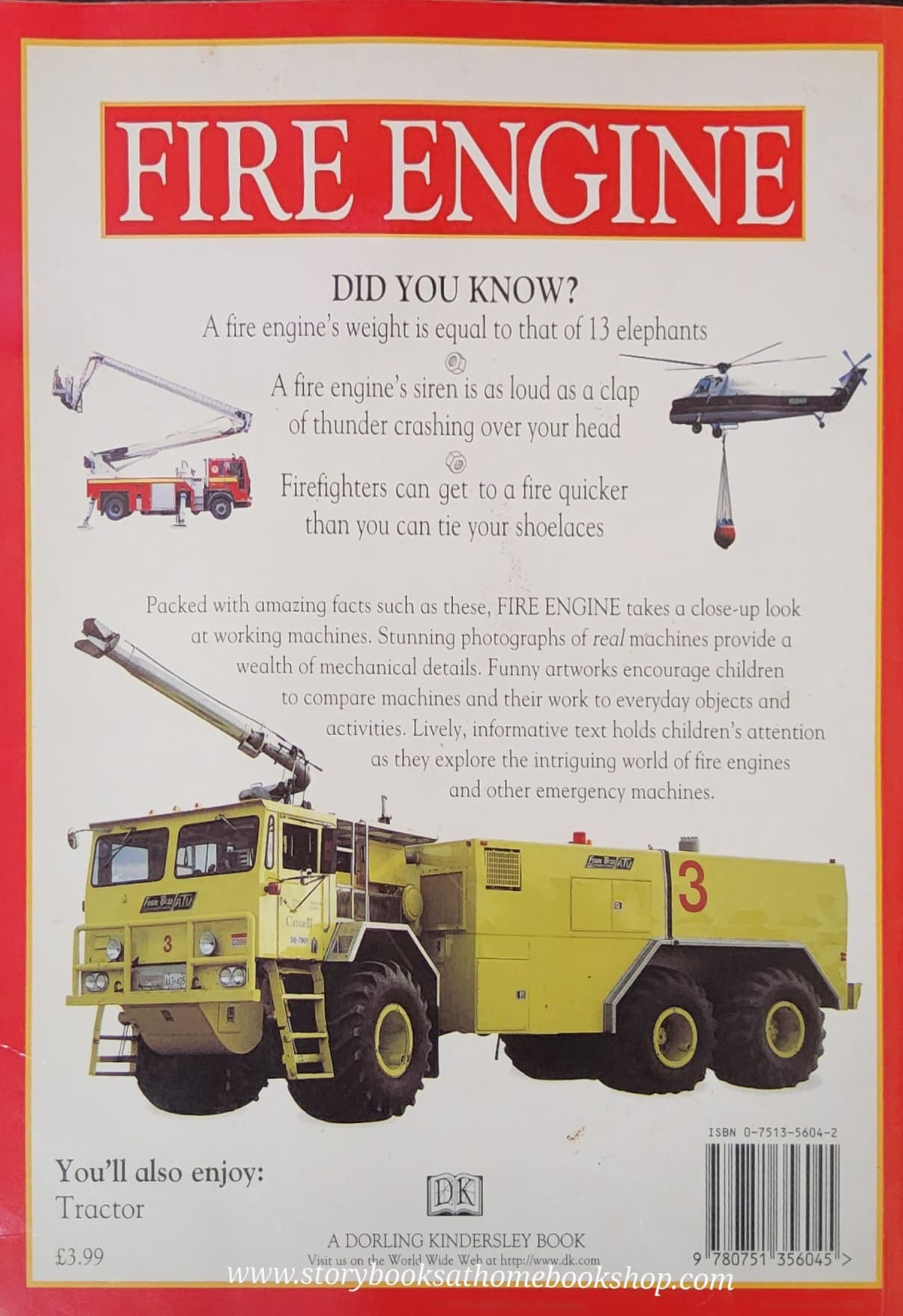 KNOWLEDGE BOOK ** 🍅🍓MIGHTY MACHINES:FIRE ENGINE AND OTHER EMERGENCY MACHINES