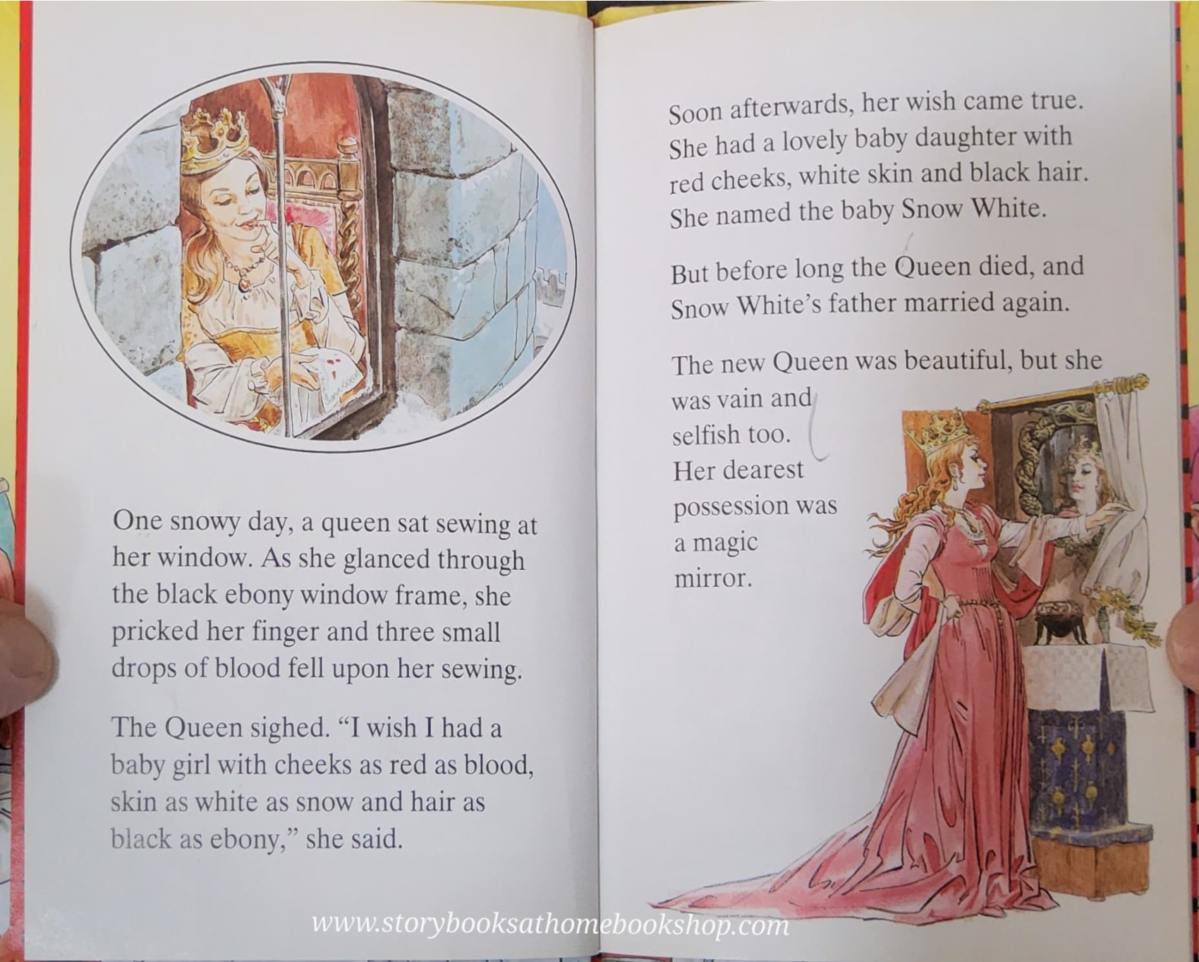 หนังสือนิทานปกแข็ง ** ♥️FAVOURITE TALES: SNOW WHIRE AND THE SEVEN DWARFS