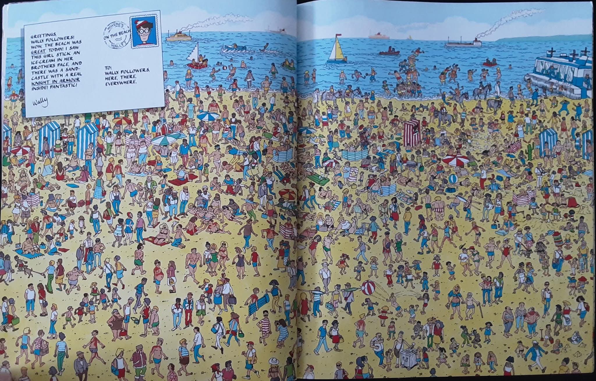 Puzzle Book** ð
ðWHERE'S WALLY? #1 (āļāļāļāļīāđāļĻāļĐ)