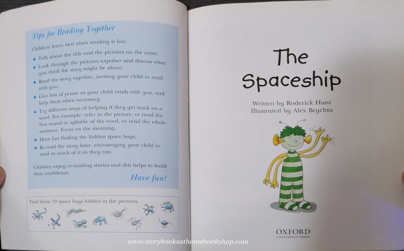 หนังสือนิทานปกอ่อน ** 🍅🍓 READ AT HOME 3C: THE SPACESHIP