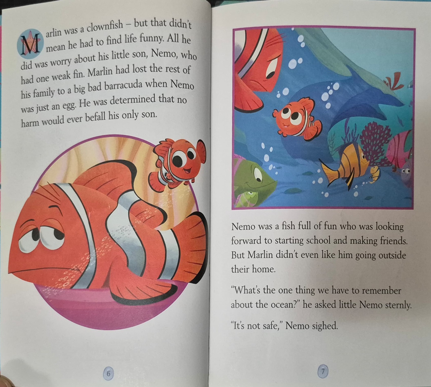 หนังสือนิทานปกแข็ง** 🍅🍓Disney FINDING NEMO