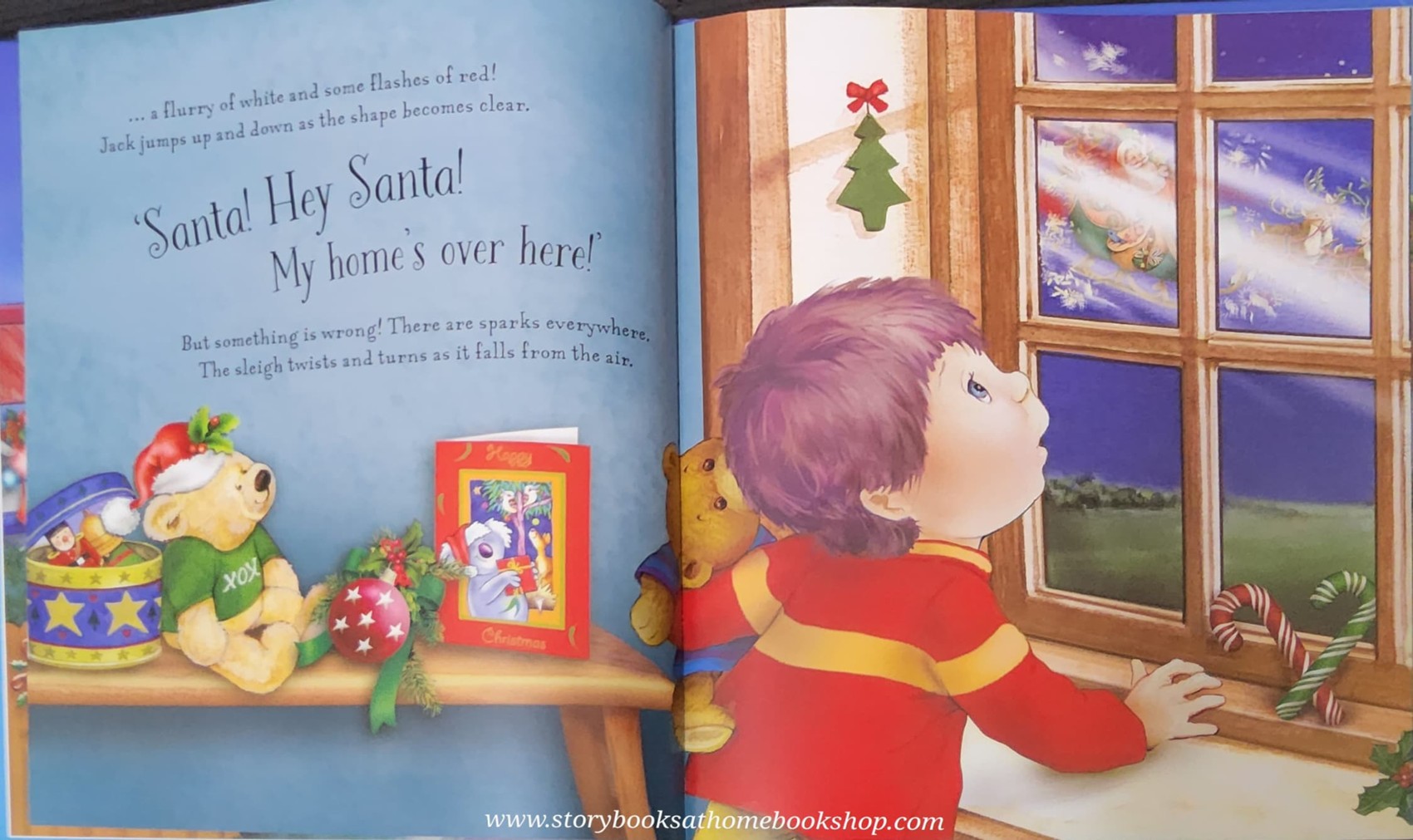 หนังสือนิทานปกแข็ง** 🍅🍅JACK,SANTA IS COMING!