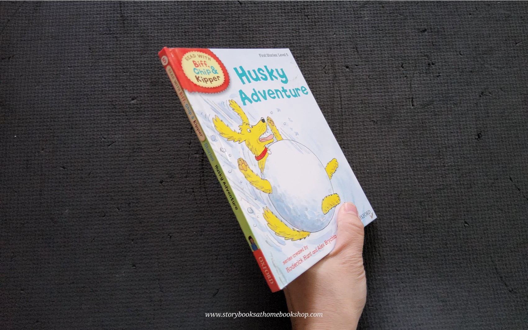 หนังสือนิทานปกแข็ง** 🍅🍅READ WITH BIFF,CHIP&KIPPER: HUSKY ADVENTURE FIRST STORIES LEVEL5