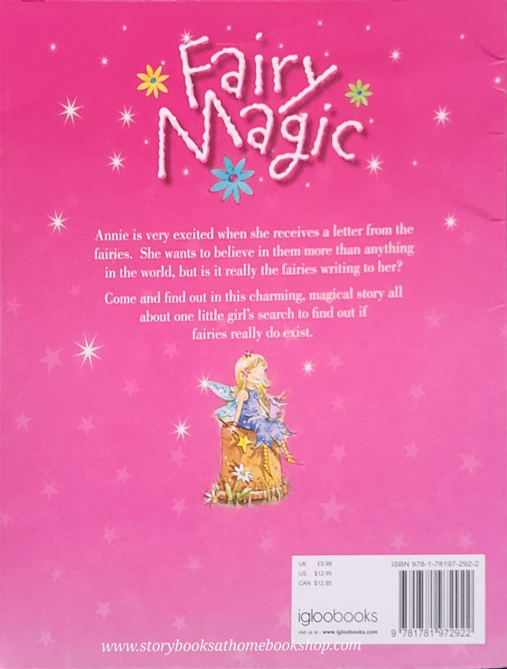 หนังสือนิทานปกอ่อน** 🍅🍓 Fairy Magic (ปกชมพู)