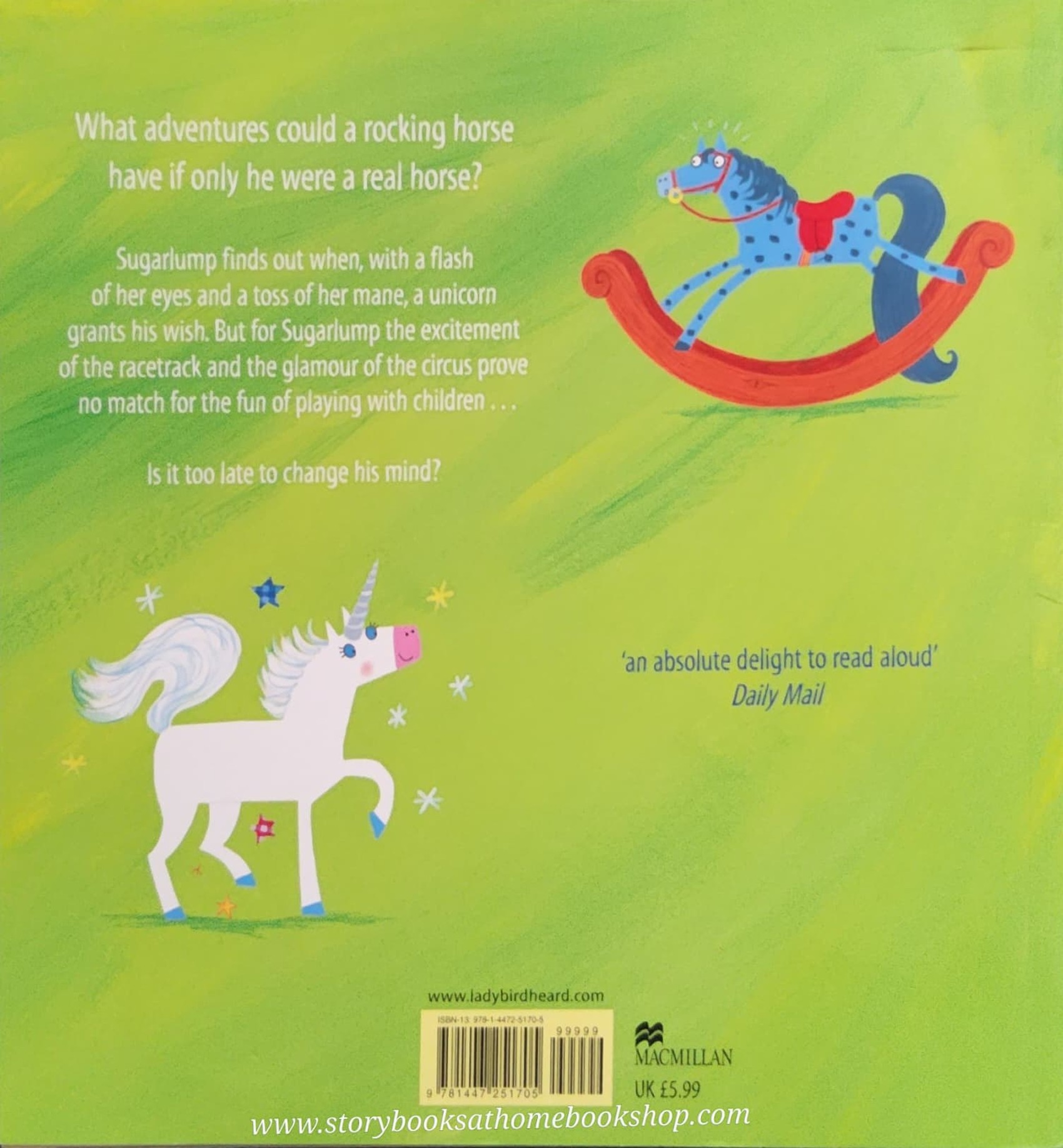 หนังสือนิทานปกอ่อน** 🍅🍓SUGARLUMP AND THE UNICORN BY JULIA DONALDSON.LYDIA MONKS