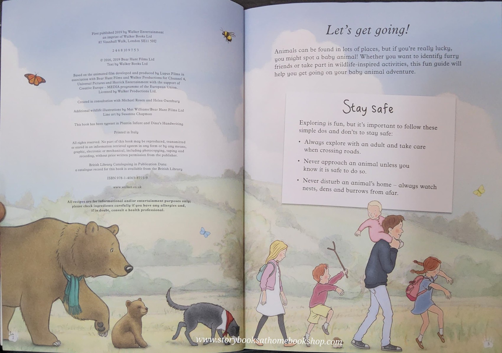 ACTIVITY BOOK ** ð
ð WE'RE GOING ON A BEAR HUNT LET'S DISCOVER BABY ANIMALS