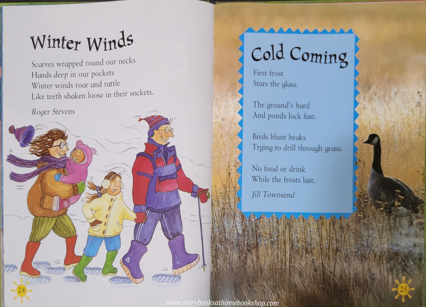 หนังสือนิทานปกแข็ง** 🍅🍓Poems about SEASONS