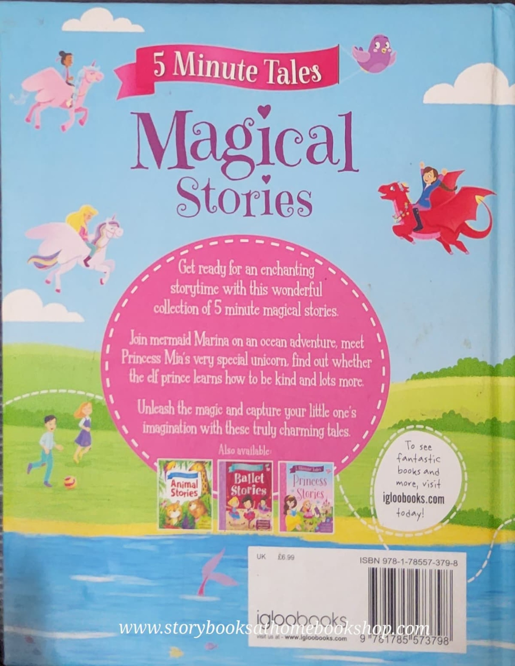 หนังสือนิทานปกแข็ง** 🍅🍓5 MINUTE TALES:MAGICAL STORIES