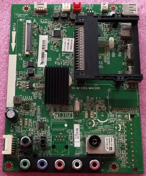 เมนบอร์ดทีวีทีซีแอล TCL อะไหล่แท้/มือสองพร้อมใช้งาน ใช้กับรุ่นLED55D2730 พาร์ท40-MT31SS-MAC2HG