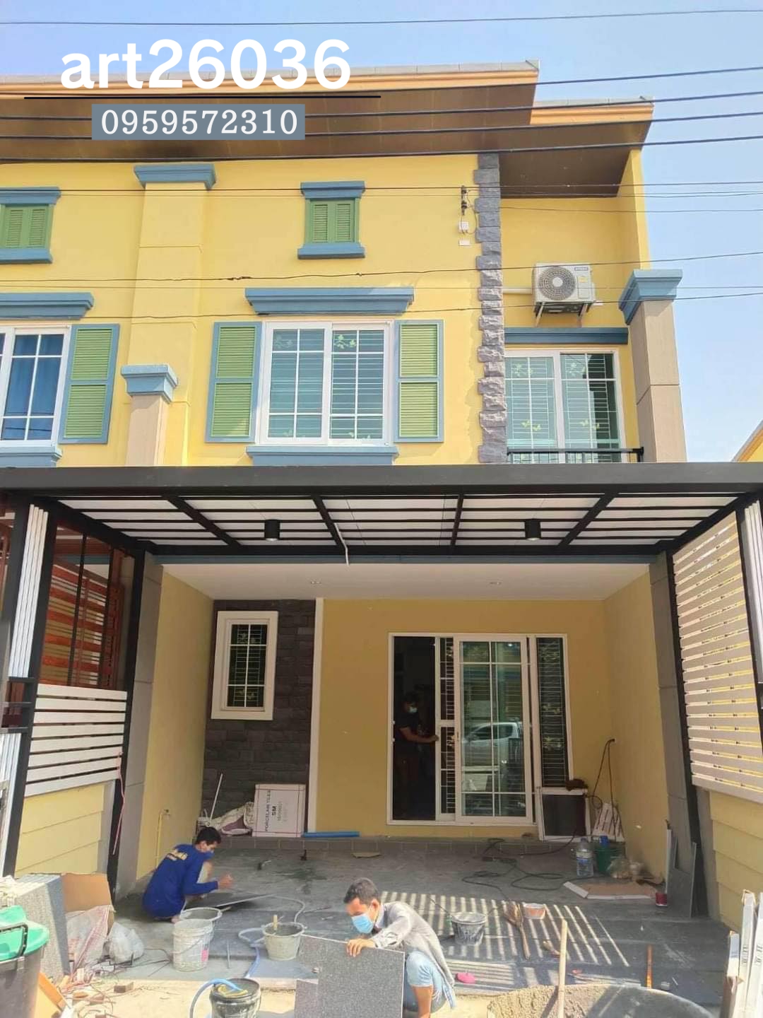 เหล็กดัด พร้อมมุ้งลวด กระจกบานเลื่อน