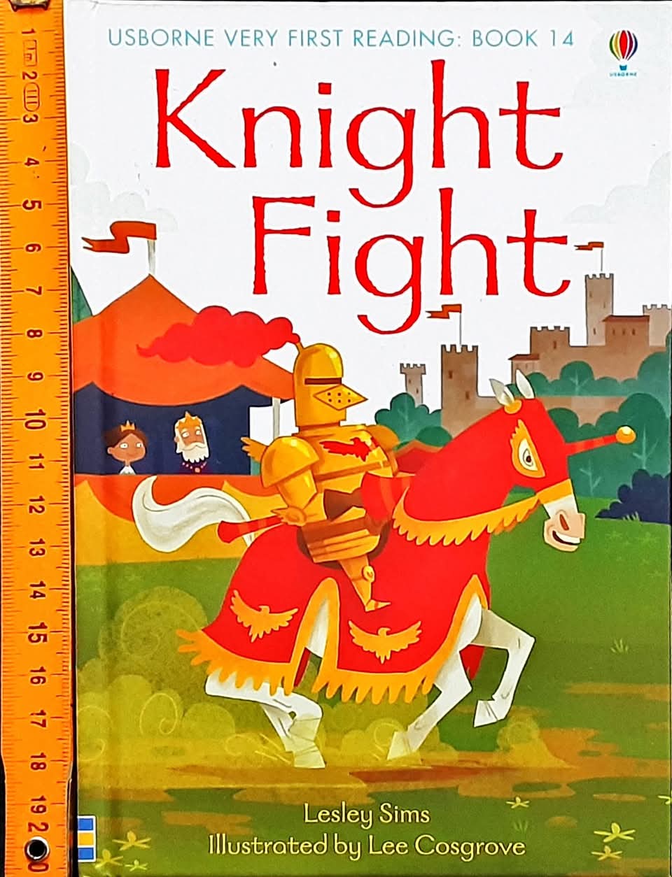 หนังสือนิทานปกแข็ง** 🍅🍓USBORNE VERY FIRST READING:KNIGHT FIGHT
