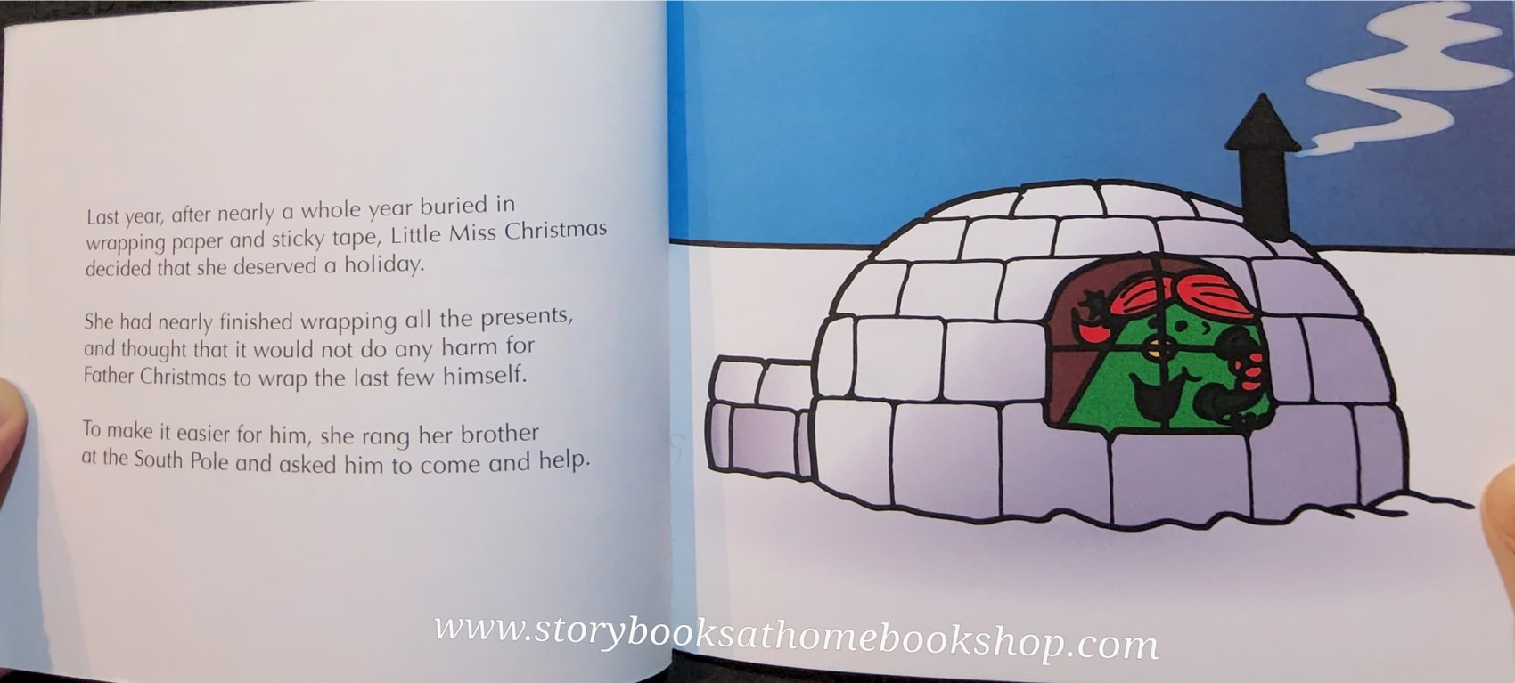 หนังสือนิทานปกอ่อน** 👉LITTLE MISS&MR.MEN👍 🍅🍅LITTLE MISS CHRISTMAS by Roger Hargreaues ปกกริทเตอร์♥️♥️