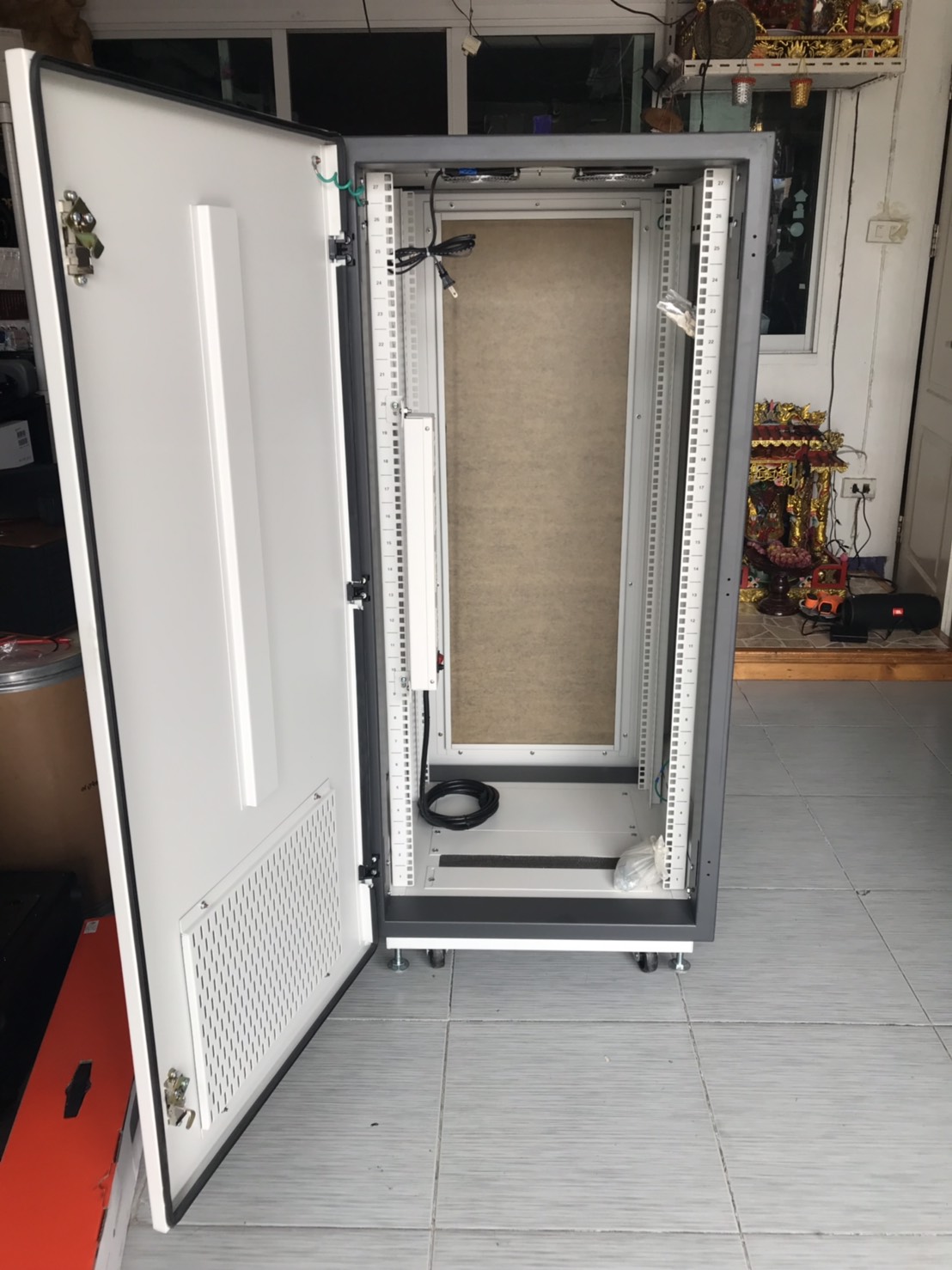 19" HIGH QUALITY EXPORT RACK 27U (80x90 cm.)สูง 139 cm.