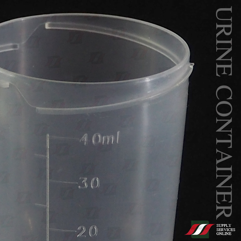 กระปุกเก็บปัสสาวะ Urine Container 50mL PP