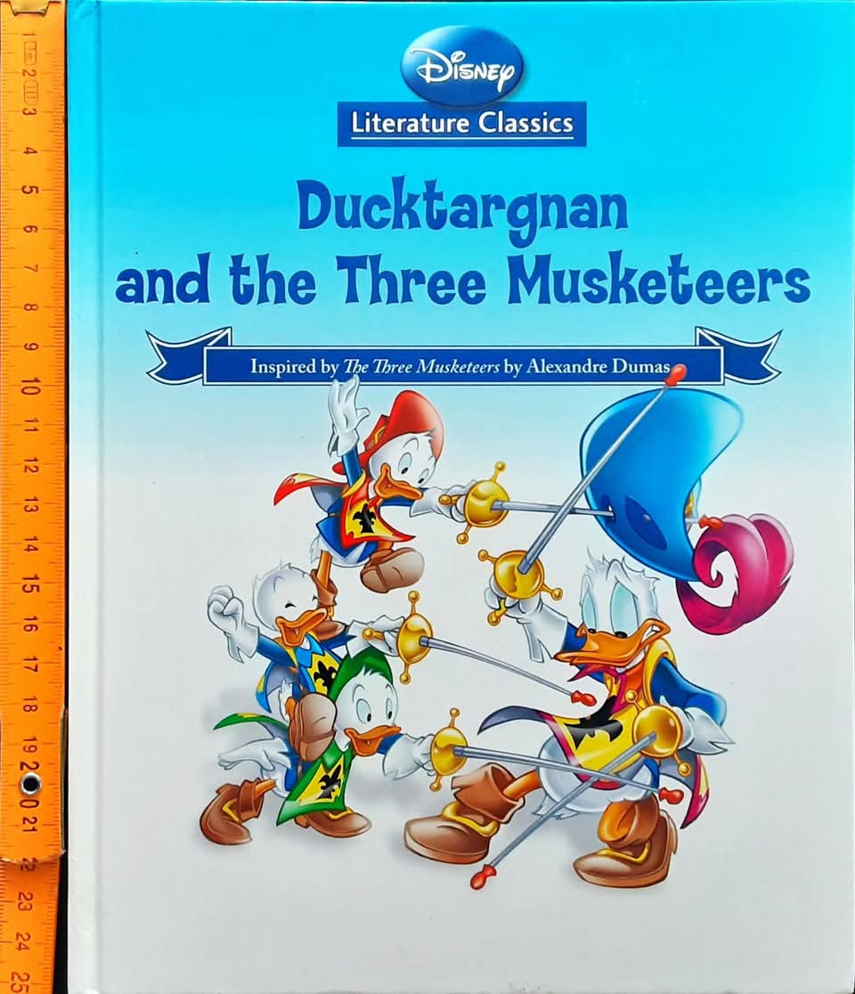 หนังสือนิทานปกแข็ง** 🍅🍓Disney Literature Classics DUCKTARGNAN AND THE THREE MUSKETEERS