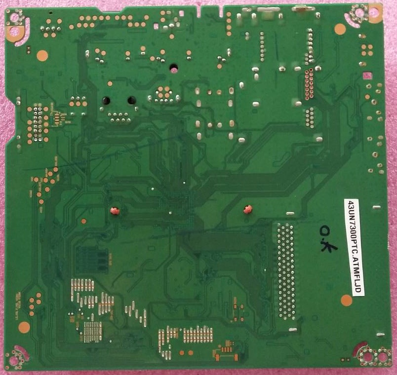 เมนบอร์ดทีวี แอลจี LG ของแท้มืองพร้อมใช้งาน รุ่น43UN7300PTC.ATMFLJD*ใช้กับซัฟฟิกนี้เท่านั้น*