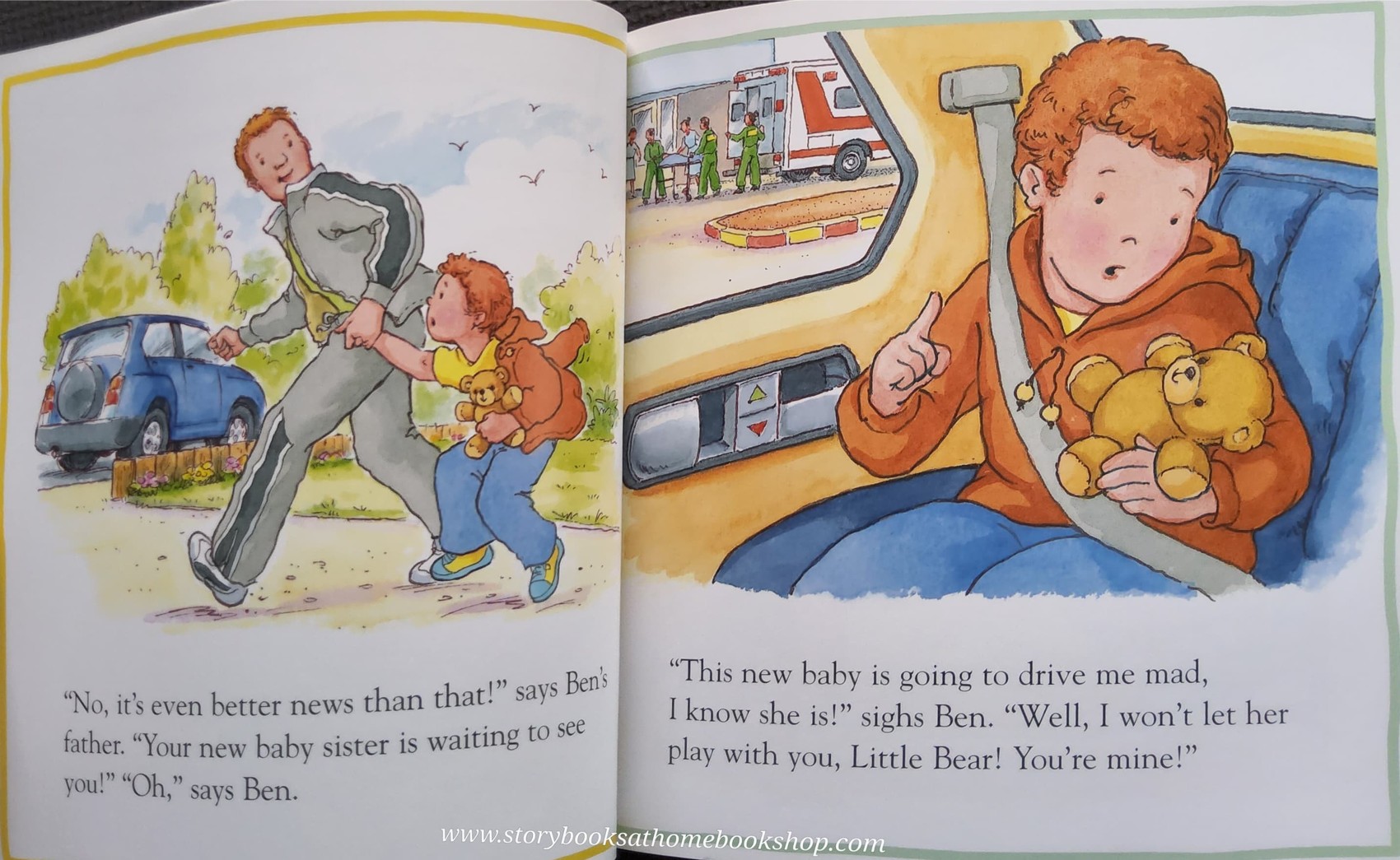 หนังสือนิทานปกอ่อน** 🍅🍓FIRST EXPERIENCES: BEN GETS A NEW BABY