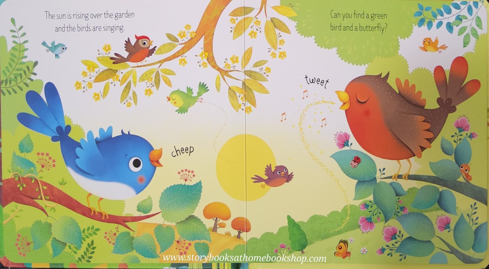 BOARD BOOK** ♥️USBORNE: THE GARDEN