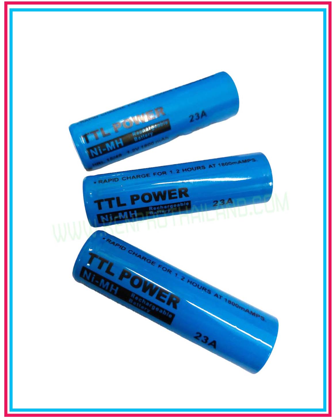 ถ่านชาร์จ TTL POWER 2AA หัวตัด 1800MHZ NI-MH ชนิด นิเกล ไฮดราย นำไปแพคถ่าน