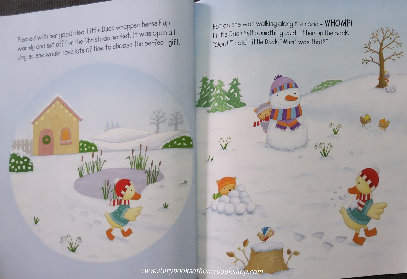หนังสือนิทานปกอ่อน ** 🍓🍓 LITTLE DUCK'S FIRST CHRISTMAS