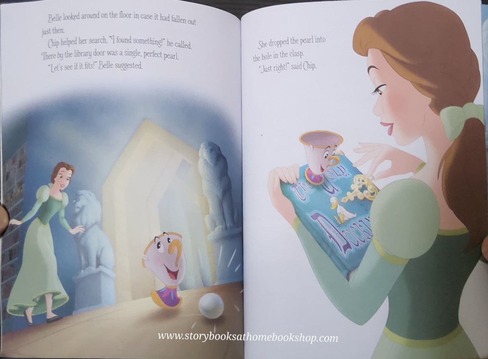 หนังสือนิทานปกอ่อน** ♥️Disney Bella and the Perfect Pearl