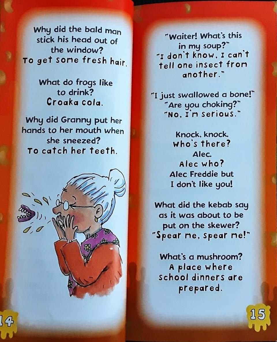 หนังสือนิทานปกอ่อน ** 🍅🍓 Very Wacky Jokes