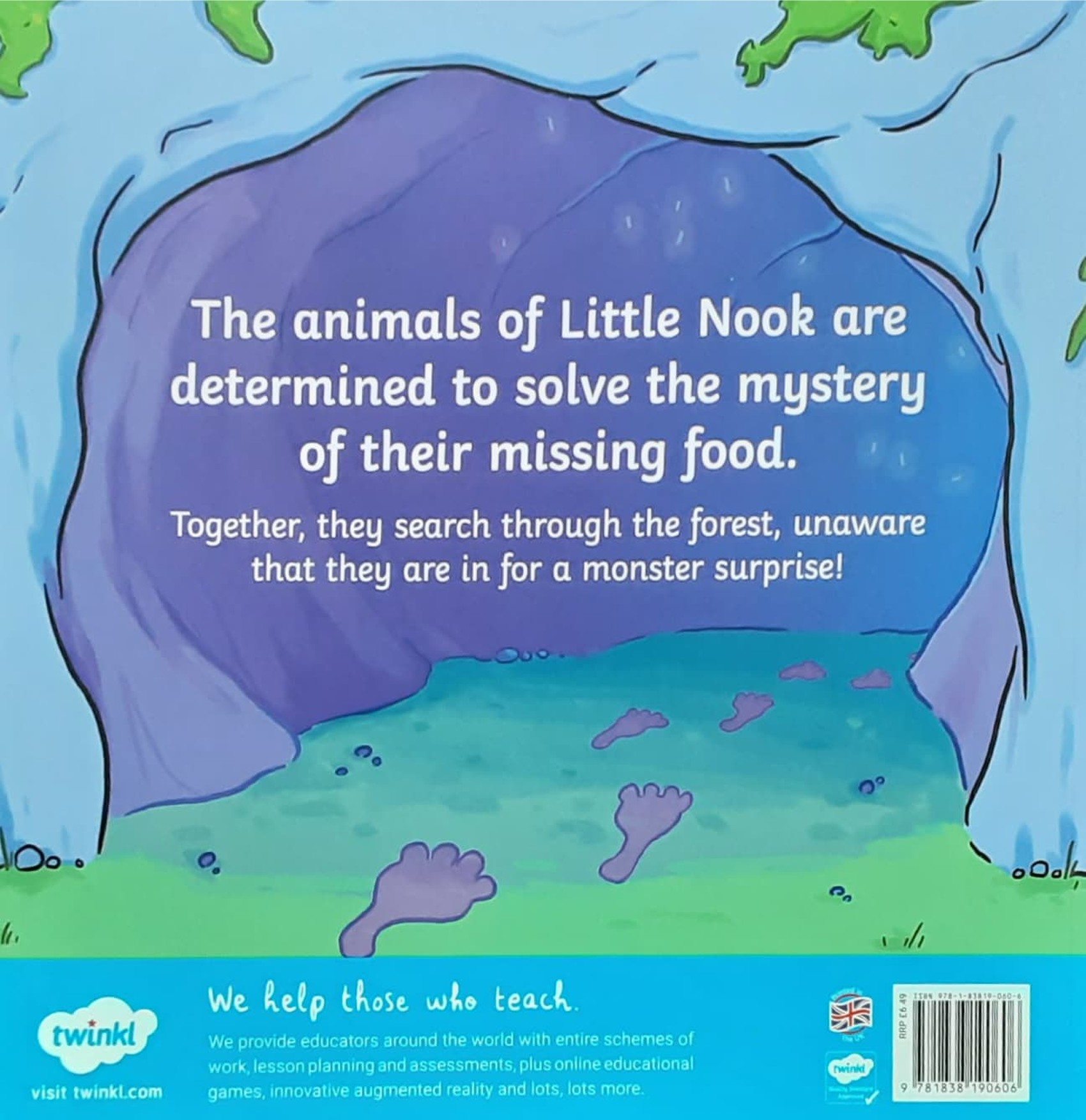 หนังสือนิทานปกอ่อน 🍅🍓A MONSTER SURPRISE