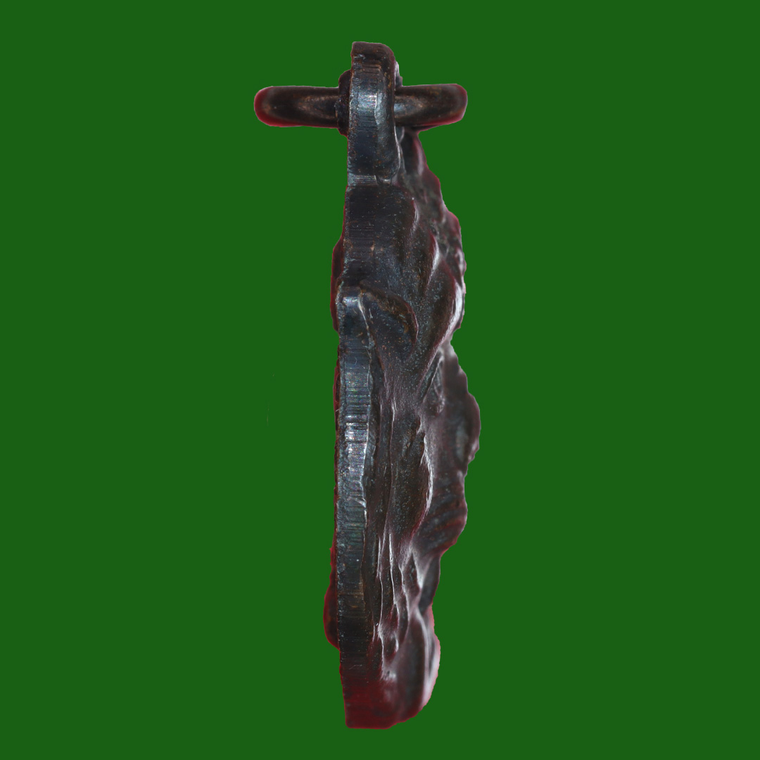 เหรียญหน้าเสือหลวงพ่อเปิ่น วัดบางพระ ที่ระลึกไหว้ครู ปี57 เนื้อทองแดง (นิยม)