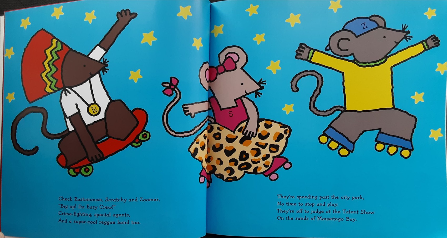 หนังสือนิทานปกอ่อน 🍅🍓Rastamouse and the Double-Crossin' Diva