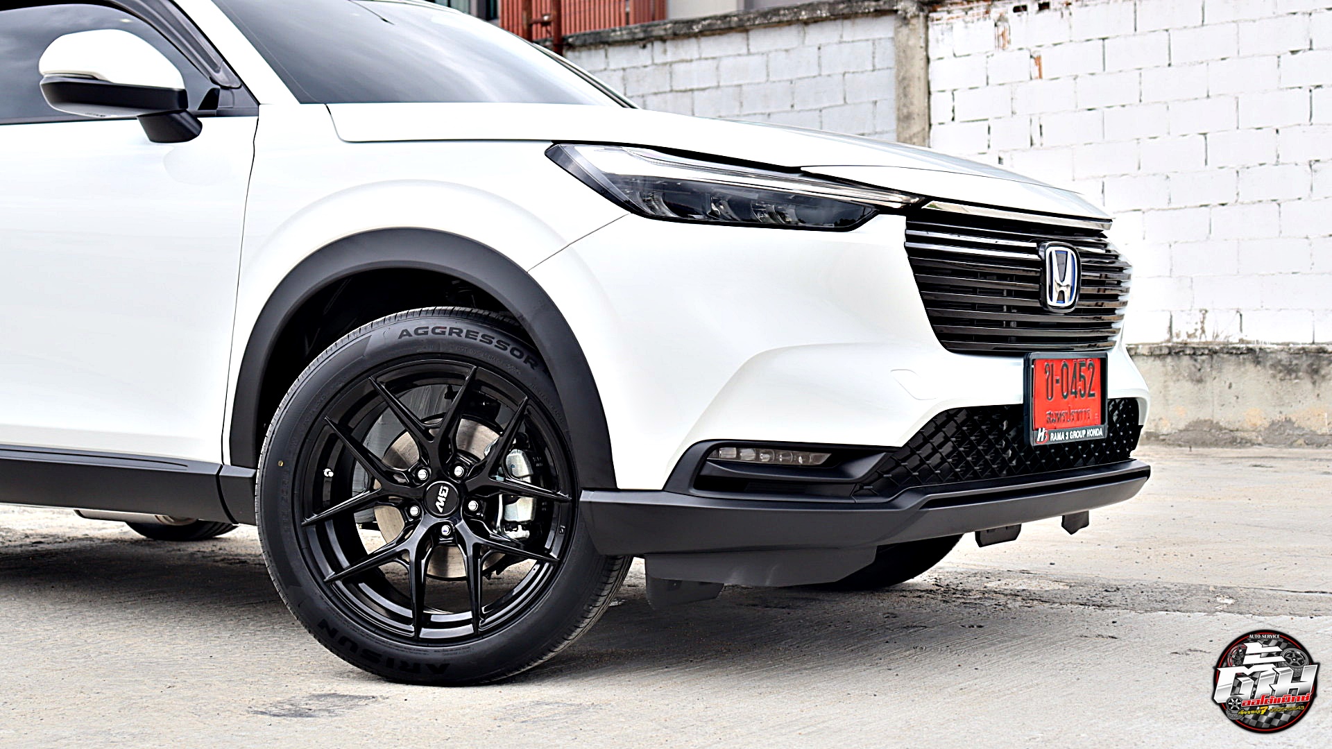 ALL New HONDA HRV เปลี่ยนล้อยาง ล้อ BW B157 ขอบ18นิ้ว ยาง ARISUN ZP01 235/50R18 101W