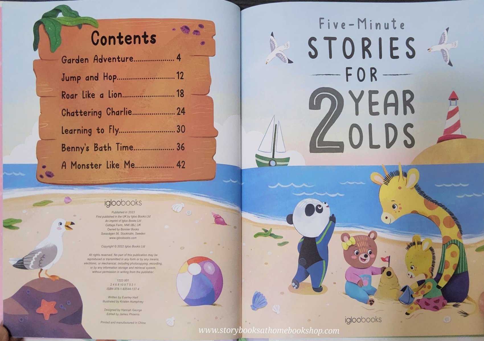 หนังสือนิทานปกแข็ง** 🍅🍓FIVE-MINUTE STORIES FOR 2 YEAR OLDS