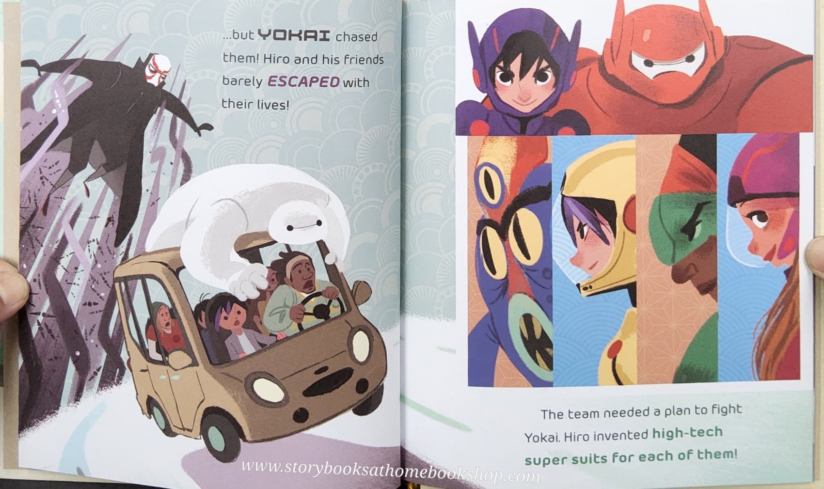 หนังสือนิทานปกแข็ง** ♥️DISNEY BIG HERO 6