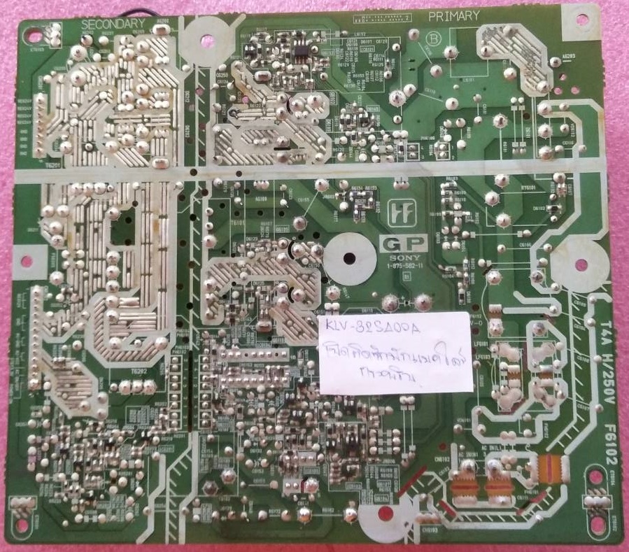 ซับพลายทีวีโซนี่ Sony อะไหล่แท้/มือสองพร้อมใช้งาน รุ่น KLV-32S400A KLV-32V400A