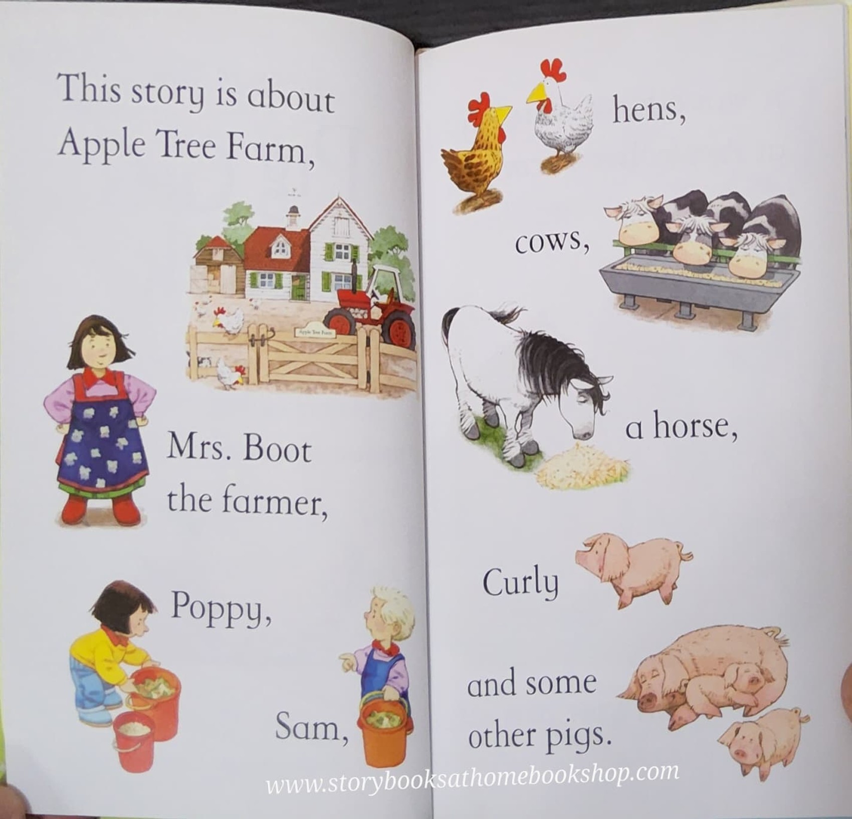 หนังสือนิทานปกแข็ง** ♥️USBORNE FIRST READING: FARMYARD TALES PIG GETS STUCK