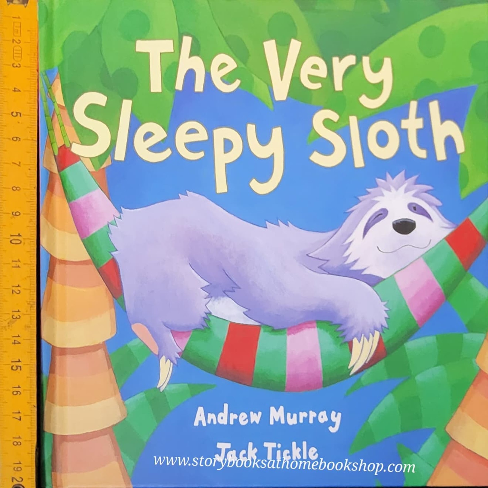 หนังสือนิทานปกแข็ง** 🍅🍓THE VERY SLEEPY SLOTH BY ANDREW MURRAYAND JACK TICKLE