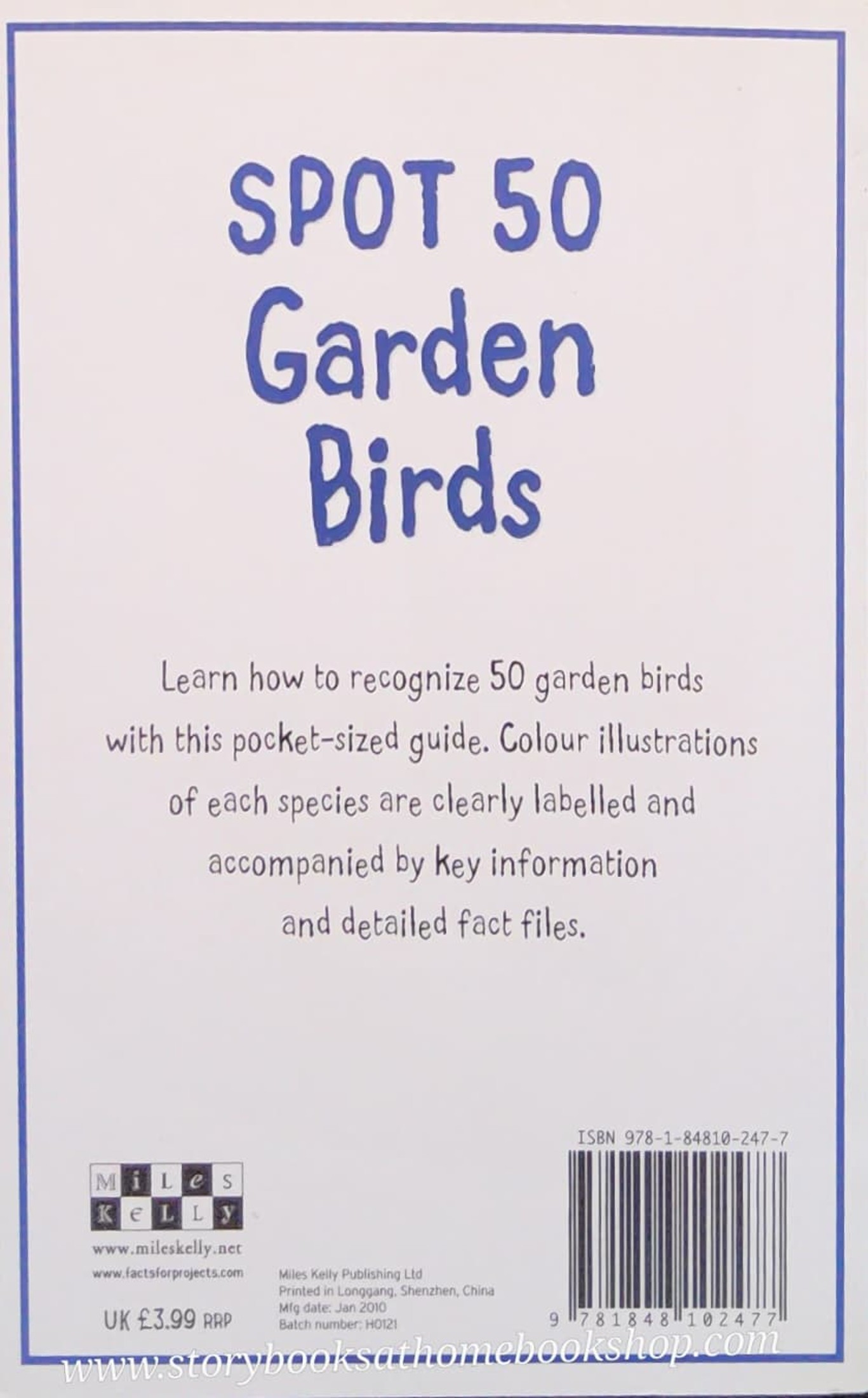 KNOWLEDGE BOOK** 🍅🍓 SPOT 50 GARDEN BIRDS HOW TO IDENTIFY 50 SPECIES