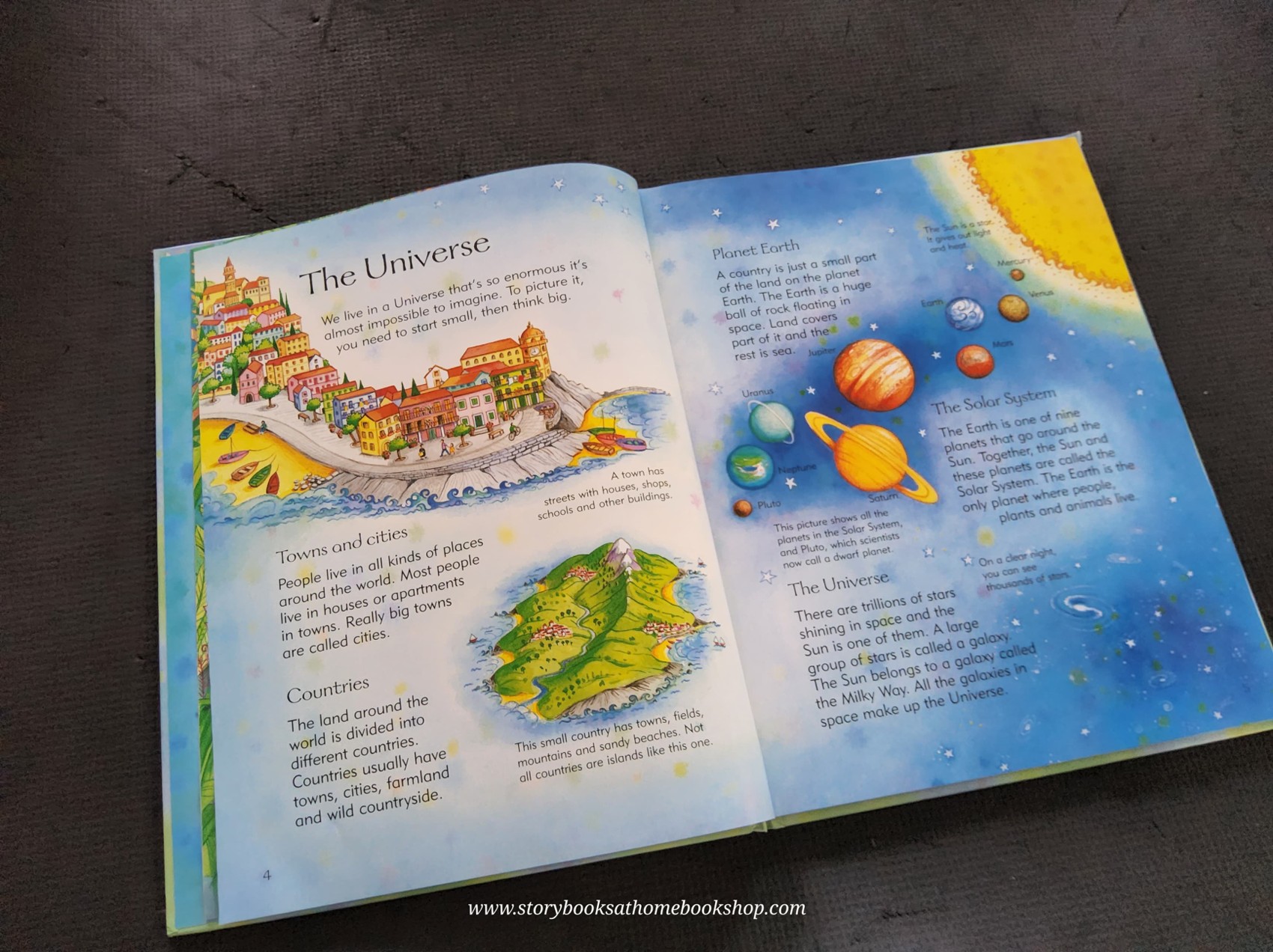 KNOWLEDGE BOOK** ð
USBORNE CHILDREN'S PICTURE ATLAS