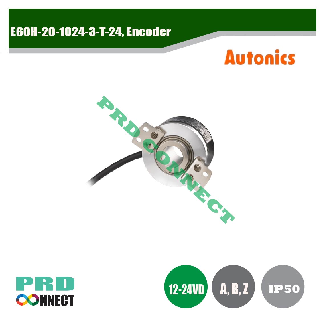 E60H-20-1024-3-T-24, ENCODER, AUTONICS