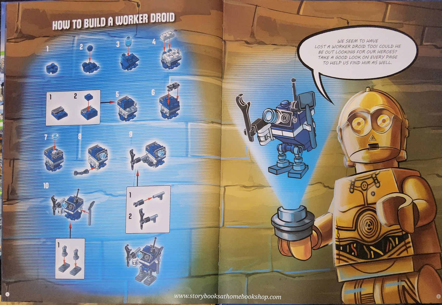 PUZZLE BOOK** ð
ðLEGO STARWARS SPOT THE GALACTIC HEROES