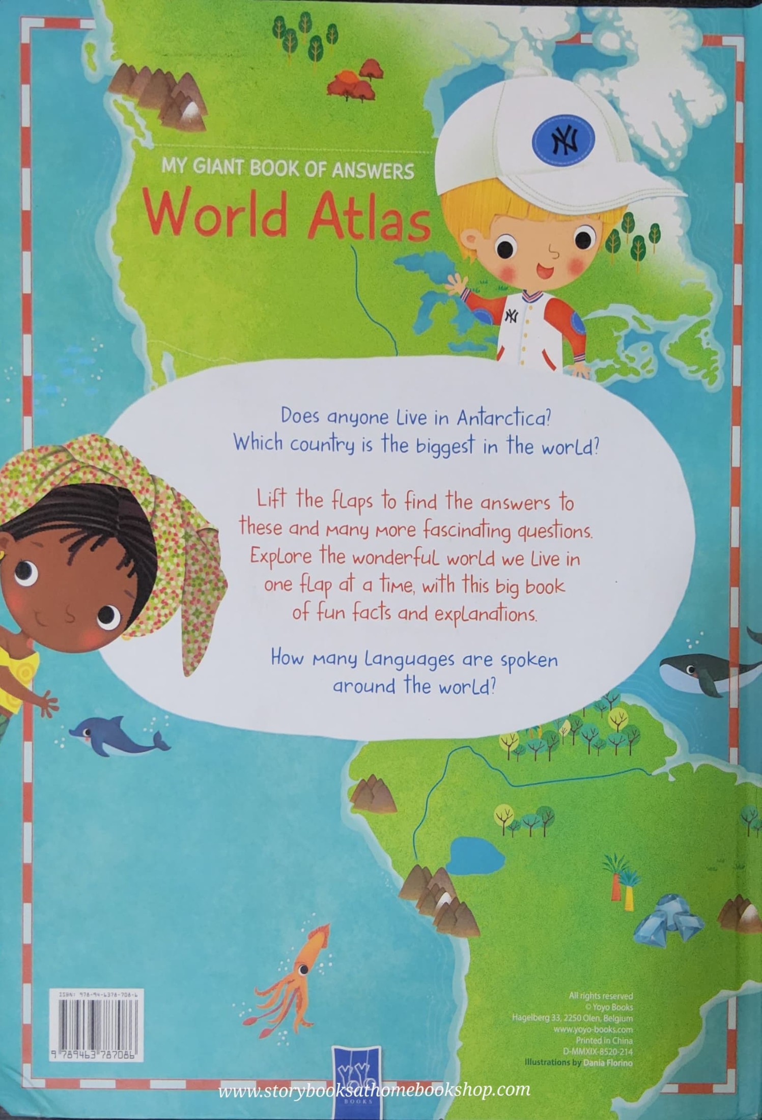 BIG FLAP BOOK SIZE 42X31 CM **KNOWLEDGE BOOK** ♥️MY GIANT BOOK OF ANSWERS: WORLD ATLAS