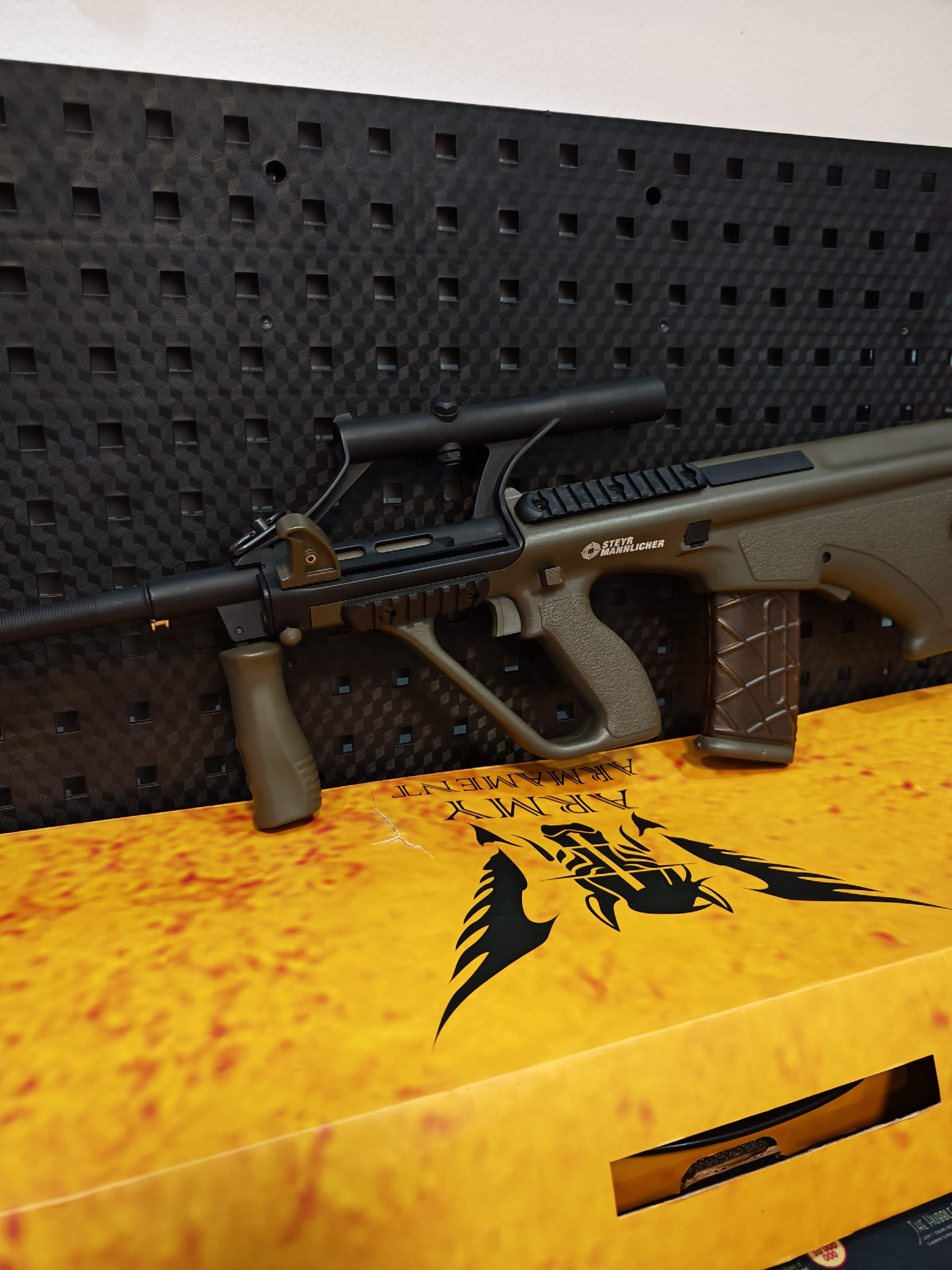 Army Armament R902A Steyr AUG A1 AEG BB Gun บีบีกัน Airsoft Gun ปืนอัดลม ปืนยาวไฟฟ้า มือสอง