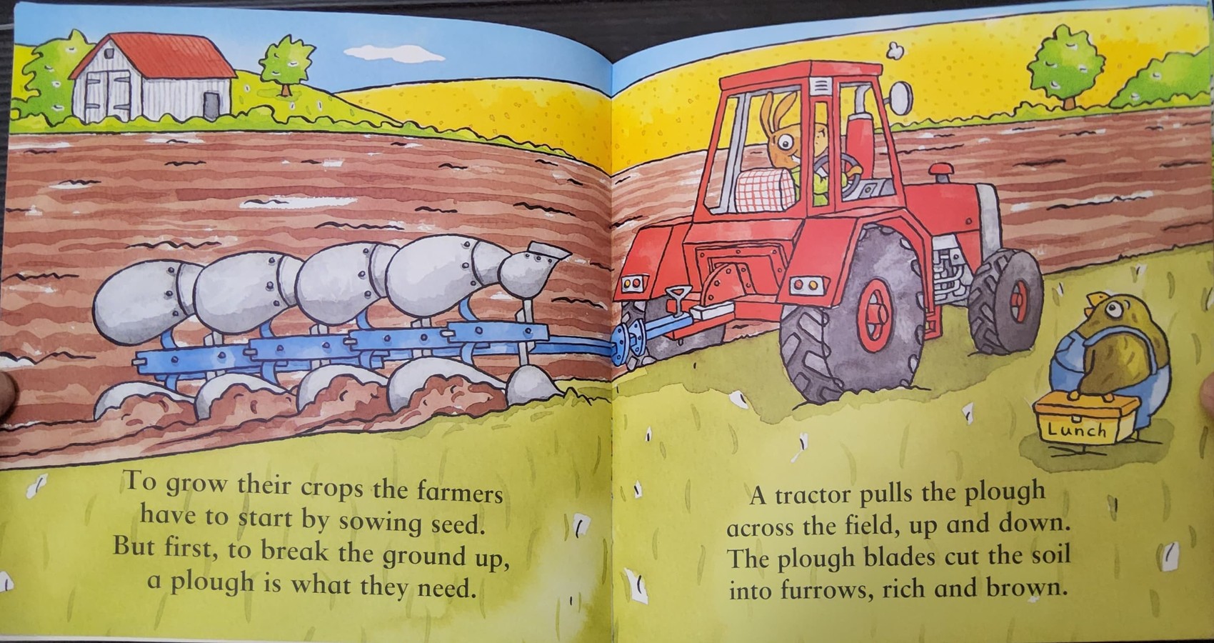 หนังสือนิทานปกอ่อน** ♥️TREMENDOUS TRACTORS BY TONY MITTON AND ANT PARKER