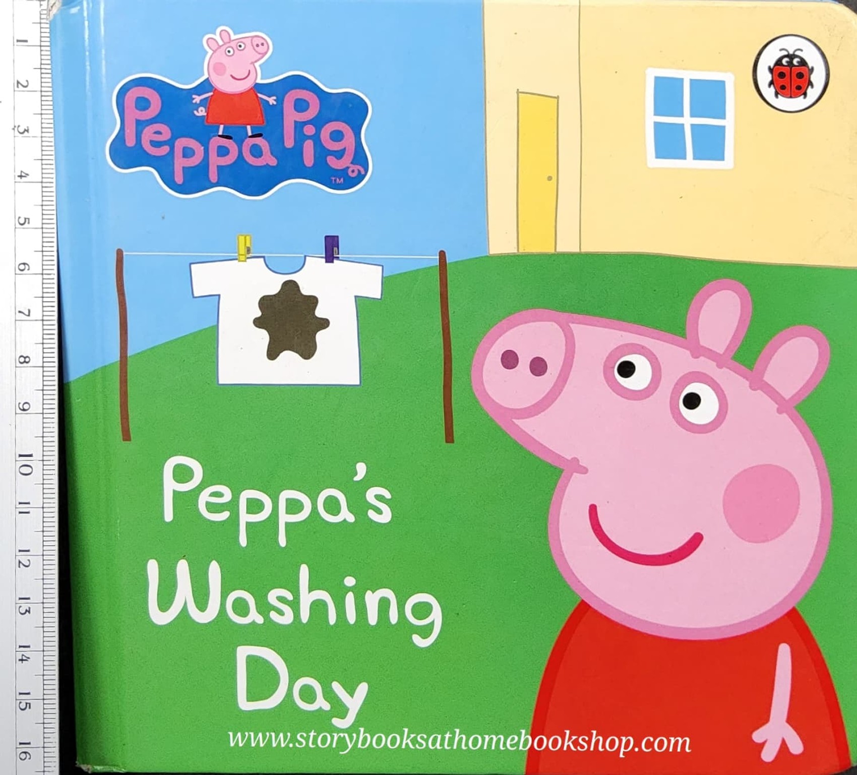 BOARD BOOK ** 🍅🍅PEPPA PIG: PEPPA'S WASHING DAY