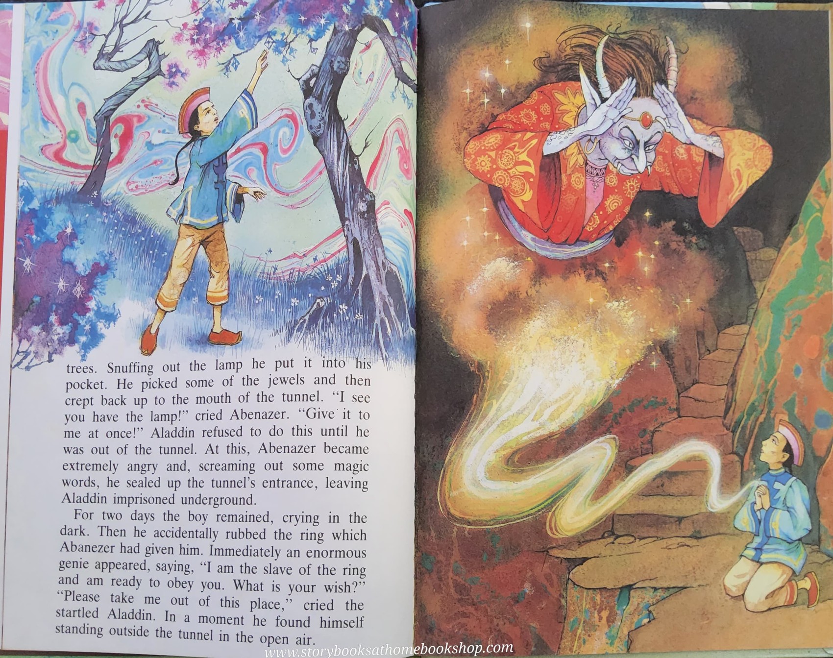 หนังสือนิทานปกแข็ง** 🍅🍓ALADDIN&THE MAGIC LAMP