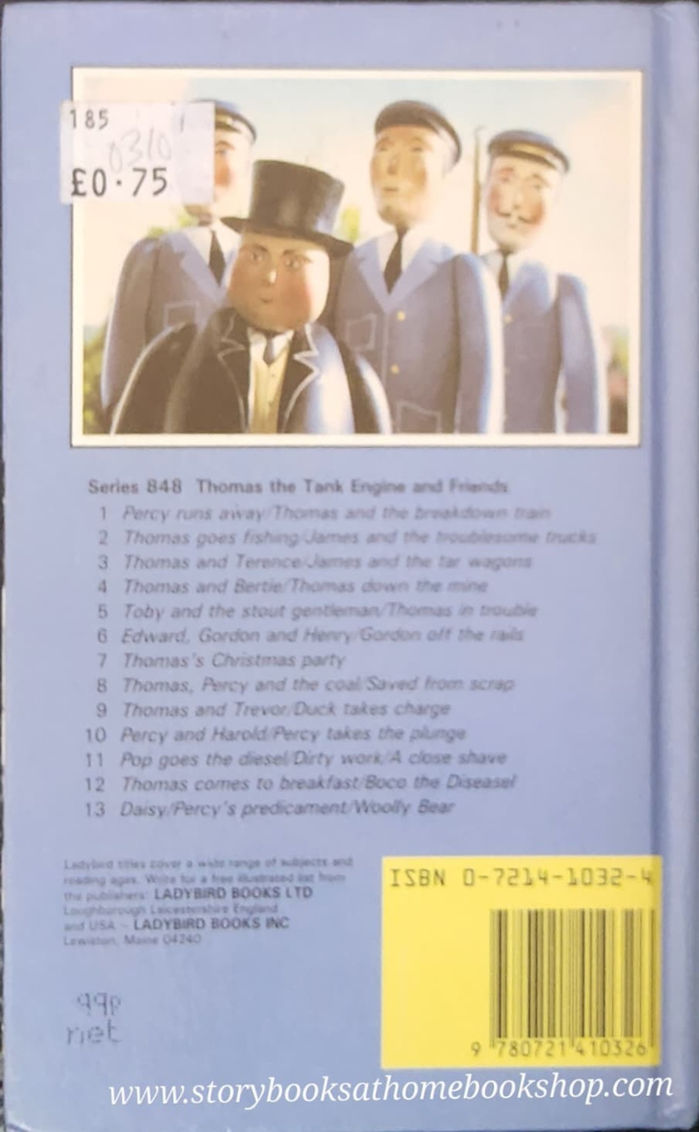 หนังสือนิทานปกแข็ง** 🍅THOMAS THE TANK ENGINE&FRIENDS:DAISY.PERCY'S PREDICAMENT.WOOLLY BEAR