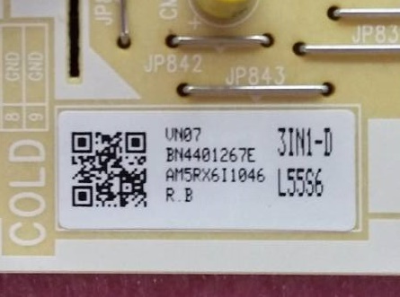ซัพพลายทีวีซัมซุง SAMSUNG อะไหล่แท้/มือสองพร้อมใช้งาน พาร์ท BN44-01267E ใช้กับรุ่นUA55DU7700KXXT