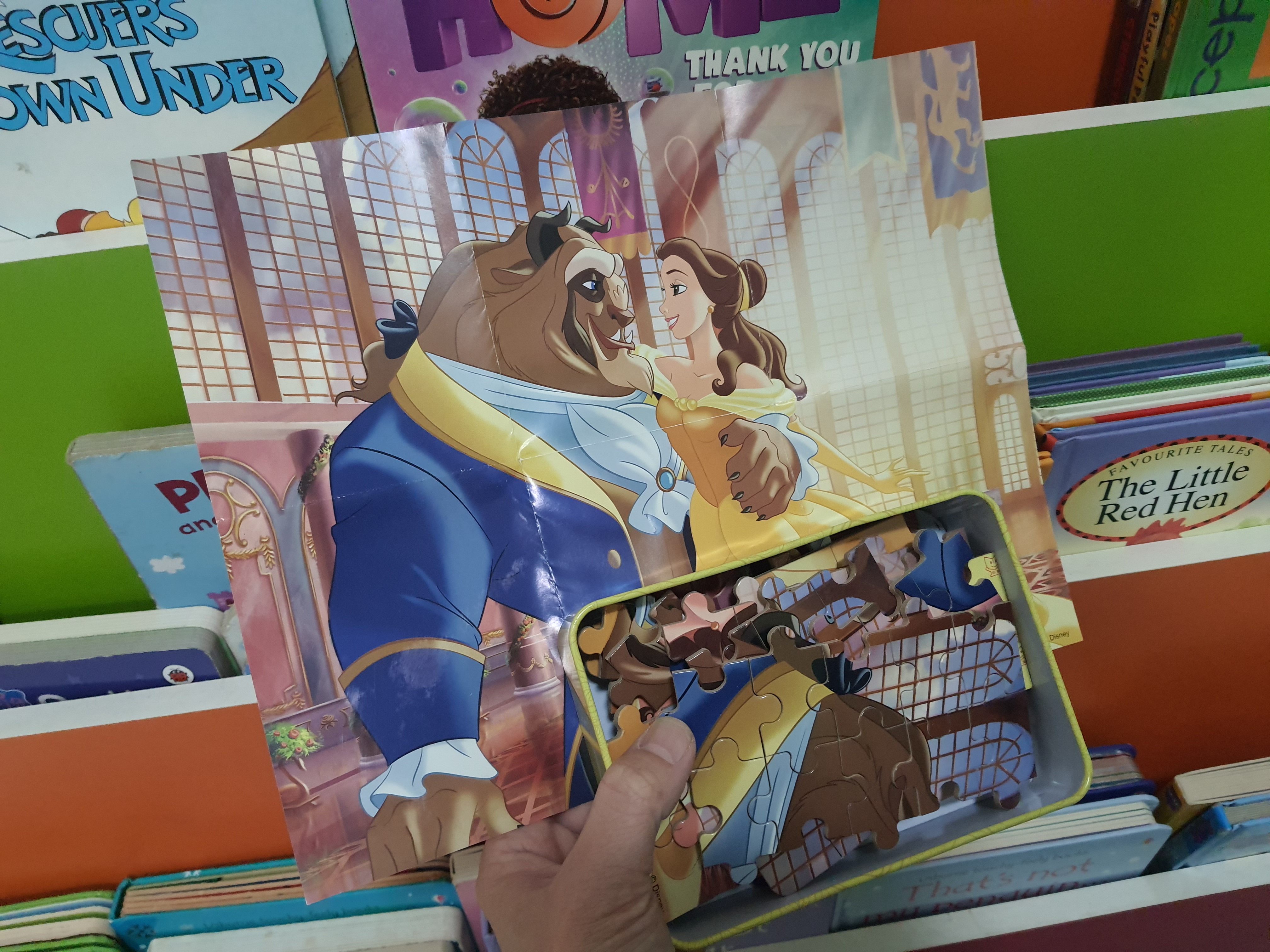 Jigsaw 100 ps** 🍅🍓Jigsaw Disney Beauty and the Beast