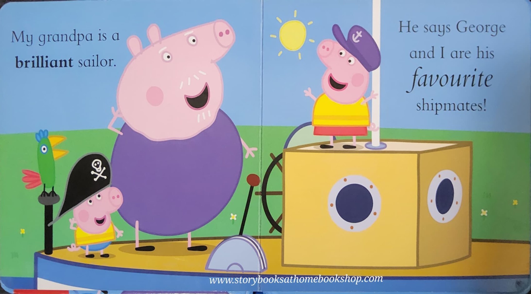 BOARD BOOK** ♥️PEPPA PIG MY GRANDPA