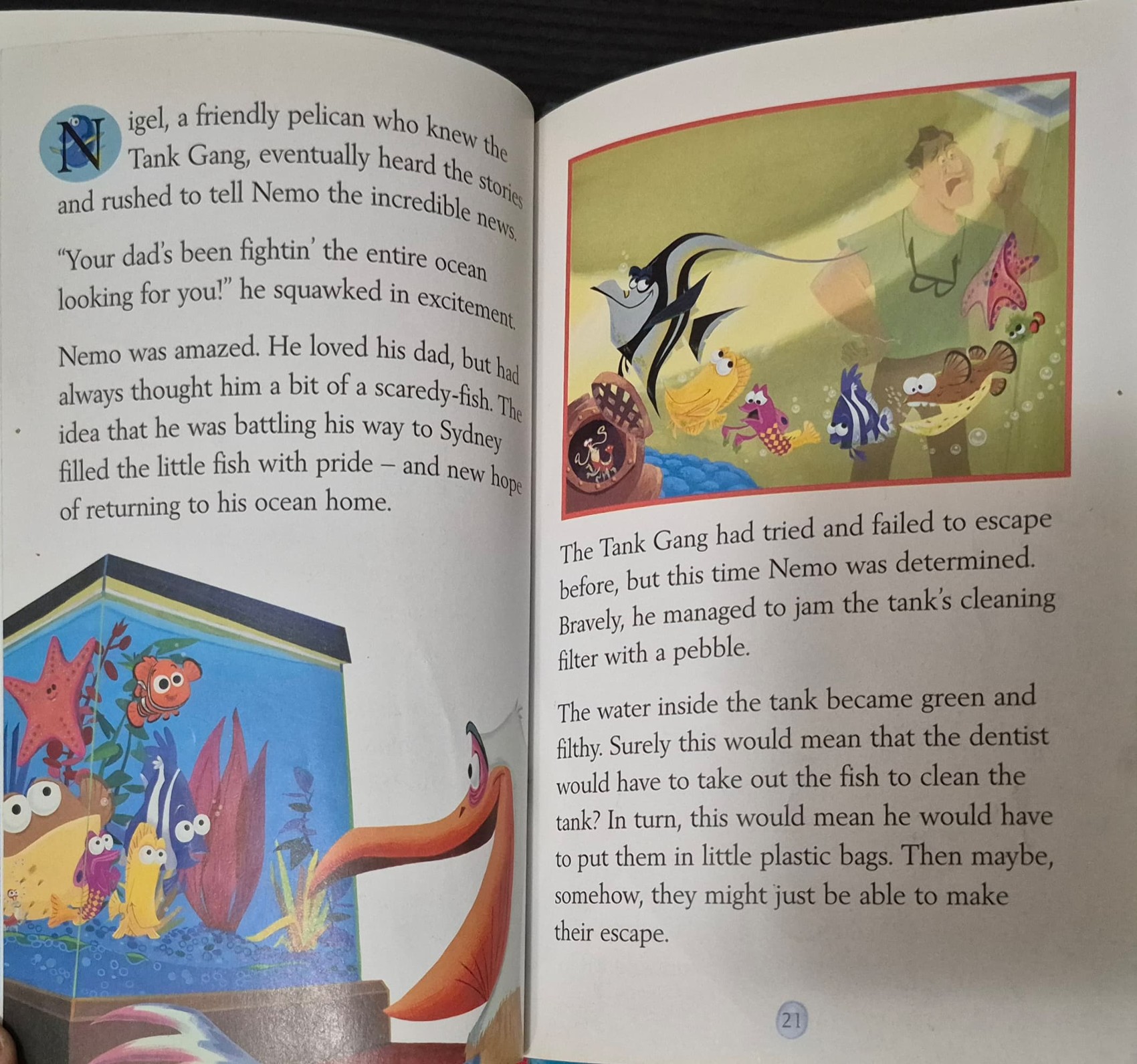 หนังสือนิทานปกแข็ง** 🍅🍓Disney FINDING NEMO