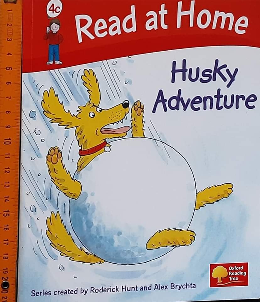หนังสือนิทานปกอ่อน** ♥️READ AT HOME 4c: HUSKY ADVENTURE